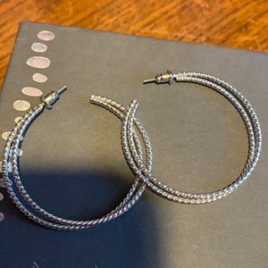 Silver Hoop earrings